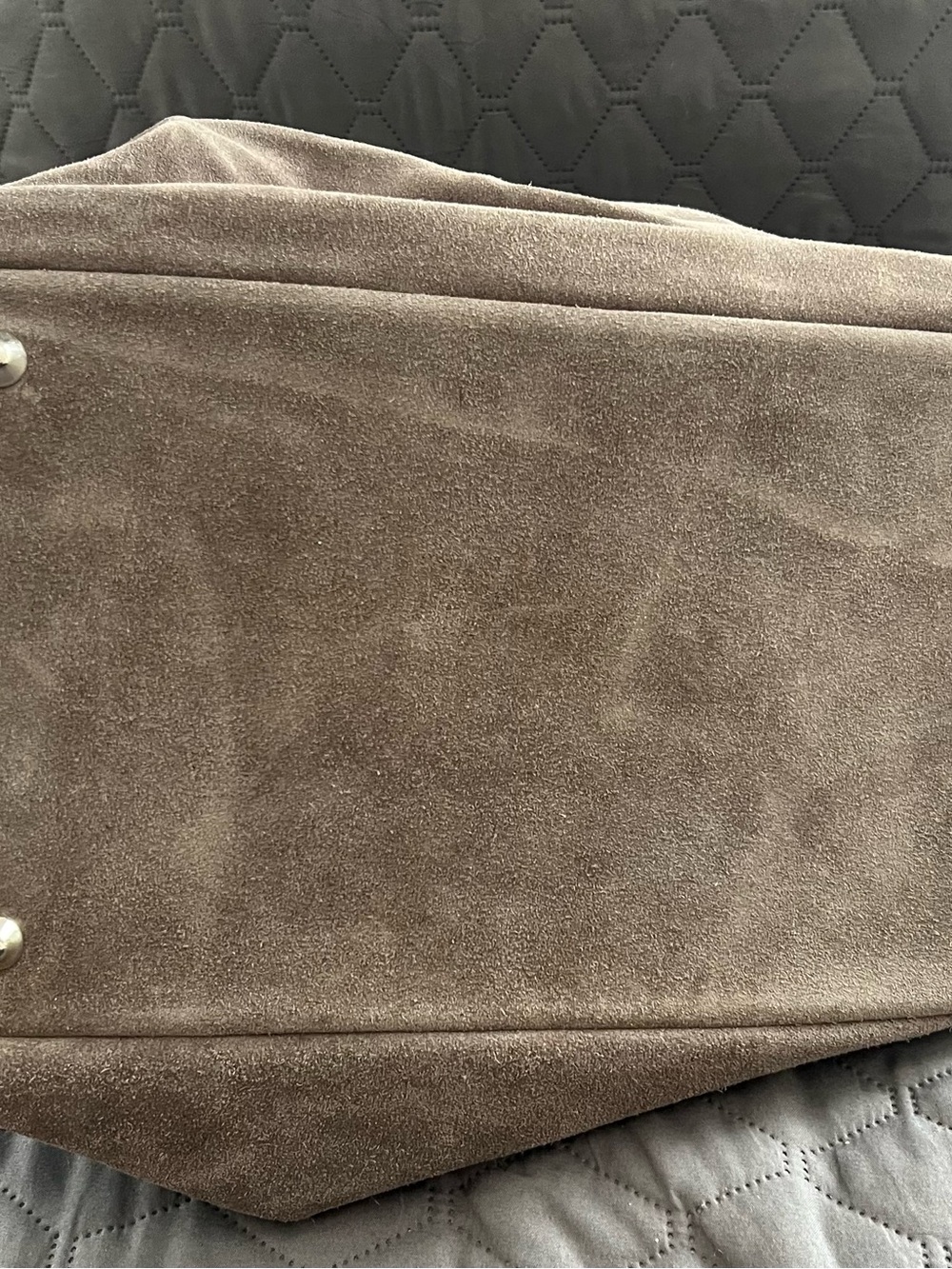 Mark & Graham Elisabetta Suede Slouch Bag - Picture 7 of 12
